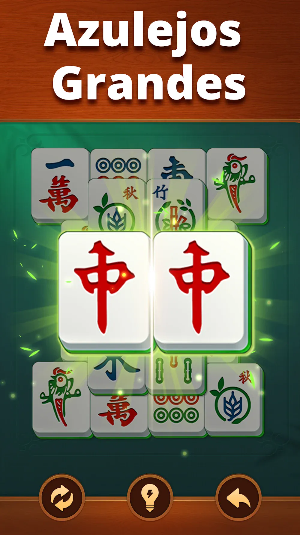 Captura de ecrã do Vita Mahjong